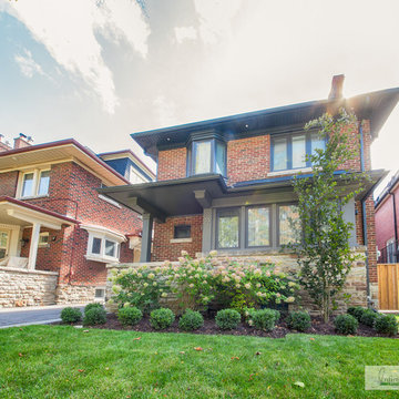 Beautiful Tall Wooden Fence Backyard - Greater Toronto Area
