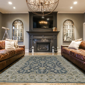 Botticino Area Rug - Smoke