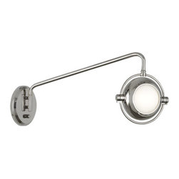 Robert Abbey Iris Swing Arm Sconce Polished Nickel - Kids Playsets And Swing Sets