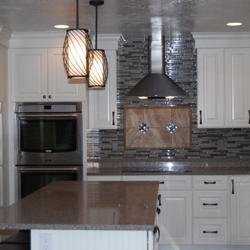 White & Gray Kitchen