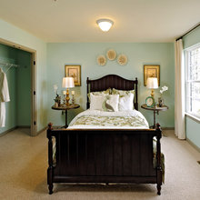 aqua bedroom