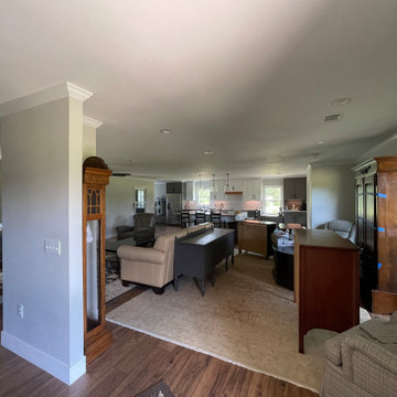 Lively Load-bearing Wall Removal with New Kitchen
