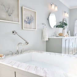 Eva&reg; Chrome Two-Handle High Arc Roman Tub Faucet - Products