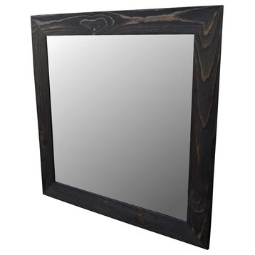 Vanity Mirror, Galaxy Black 30x30