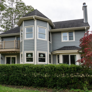 Traditional Home Siding Remodel in Lincolnshire, IL