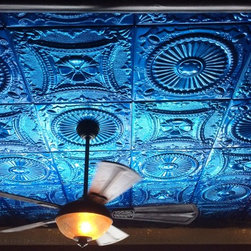 Tin Ceiling Tiles in Bright Colors - Ceiling Tile