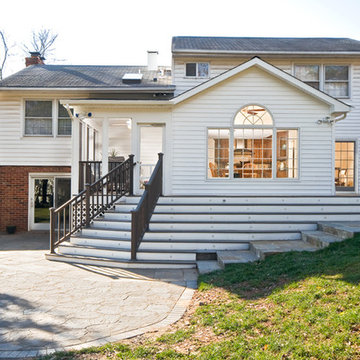 McLean Kitchen Renovation Opens To Beautiful Outdoor Structures
