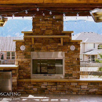 Outdoor wooden structures