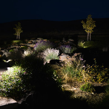NightScaping Ideas Surrounding Pools