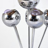 Consigned Mid-Century Modern-Style Eye Ball Chrome Table Lamp