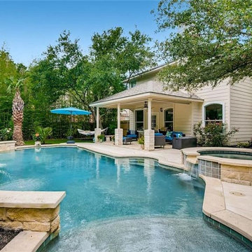 Private pool property in Round Rock, Texas