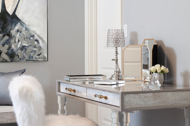 Example of a minimalist closet design in Boston