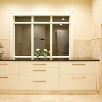 Absolute Black on Cream white