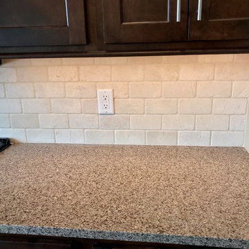 Sherrard  IL New Construction Koch Cabinets Birch Mocha MSI Quartz
