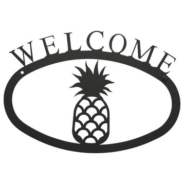 Welcome Sign, Small, Pineapple
