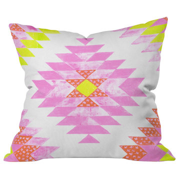 Deny Designs Dash And Ash Chelsea And Coral Outdoor Throw Pillow