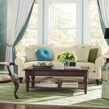 HGTV Home Custom Classics Sofa by Bassett Furniture
