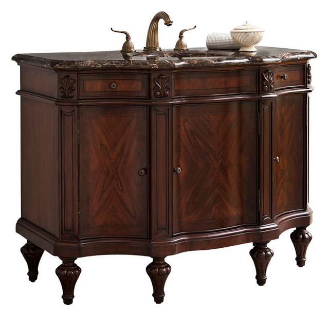 Ambella Home Collection Empire Sink Chest Traditional Bathroom Ambella Home Collection Empire Sink Chest