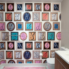 Powder Room Gallery Wall