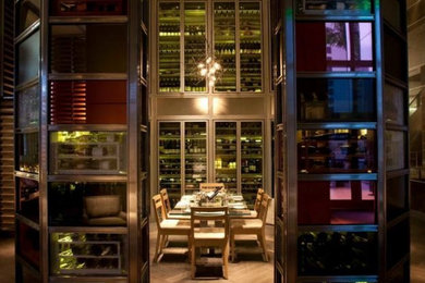 DB Bistro Moderne Custom Wine Room- JW Marriott Marquis in Miami, Florida