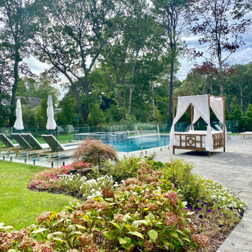 Stunning Frameless Glass Pool Fence Installation in Remsenburg-Speonk, NY 11960
