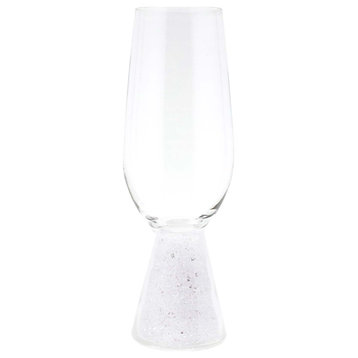Sparkles Home Rhinestone Stemless Crystal-Filled Champagne Flute - Set of 6