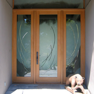 The Curved House Entryway