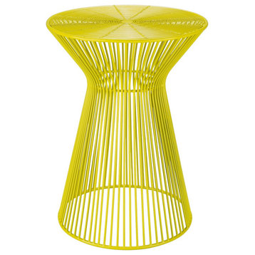 Fife Accent Table by Surya, Bright Yellow