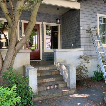 Creating curb appeal in Larkspur, CA