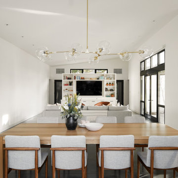 Parsons Dining Table in White Oak