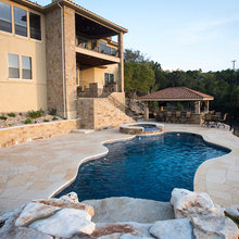Free form swimming pools