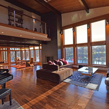 Lake house main room
