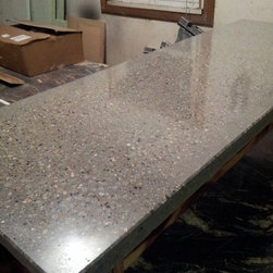 Grey Concrete Coffee Table - Coffee Tables