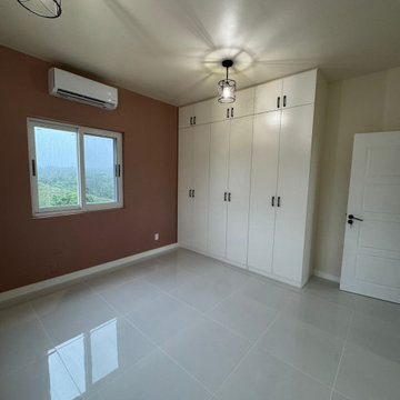 Master Bedroom Full Wall Built-In Wardrobe Whole Room Design