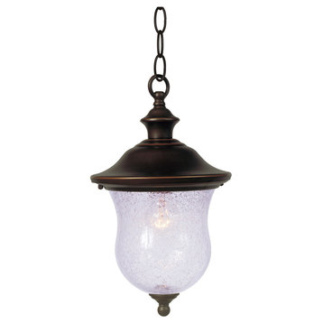 Hardware House Hanging Coach Outdoor Pendant, Oil Rubbed Bronze