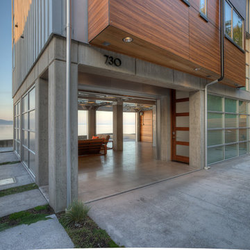 Tsunami House, Resilient Design, Camano Island WA