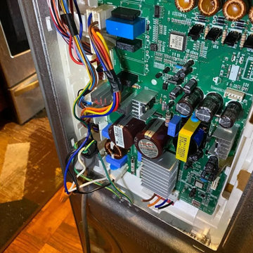 Refrigerator repair in Miami Beach — main control board and wiring harness