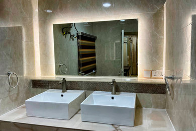 Modern bathroom in Buckinghamshire.
