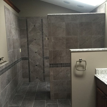 Custom Bathrooms By : S & S Fine Homes, Ltd.