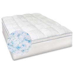 Contemporary Mattress Toppers And Pads by Soft-tex International