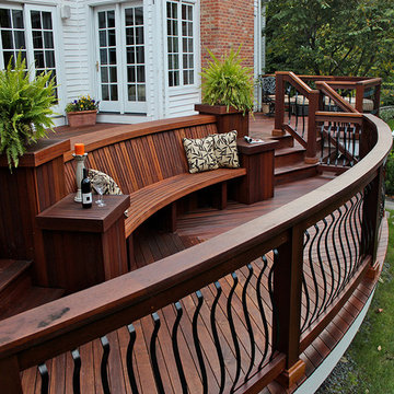 Bi-level Ipe Deck