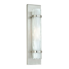 Vilo 1-Light Wall Sconce, Satin Nickel