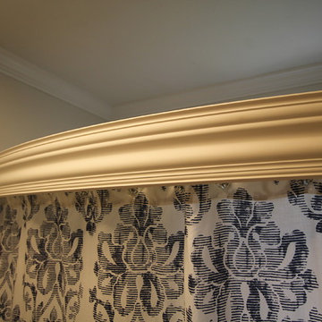Marys' "Shadows" Shower Valance/Cornice