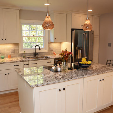 Chantilly, VA White Kitchen Remodel