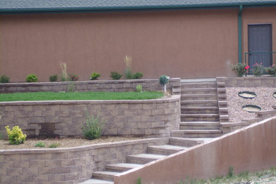 Back yard at Shooting Star Ranch