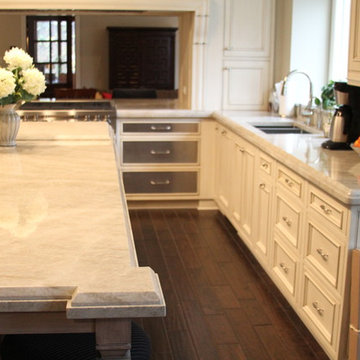Kitchen Quartzite Mother Pearl