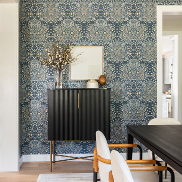 Whimsy Blues Dining Room