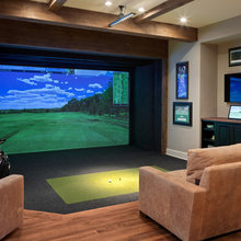 Golf Simulator / Movie Room