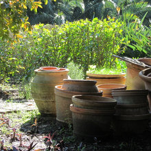 Crea rincones con personalidad en el jardín con objetos reciclados