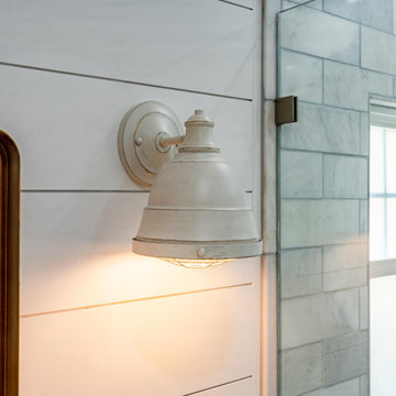 Downingtown Modern Farmhouse Master Bathroom